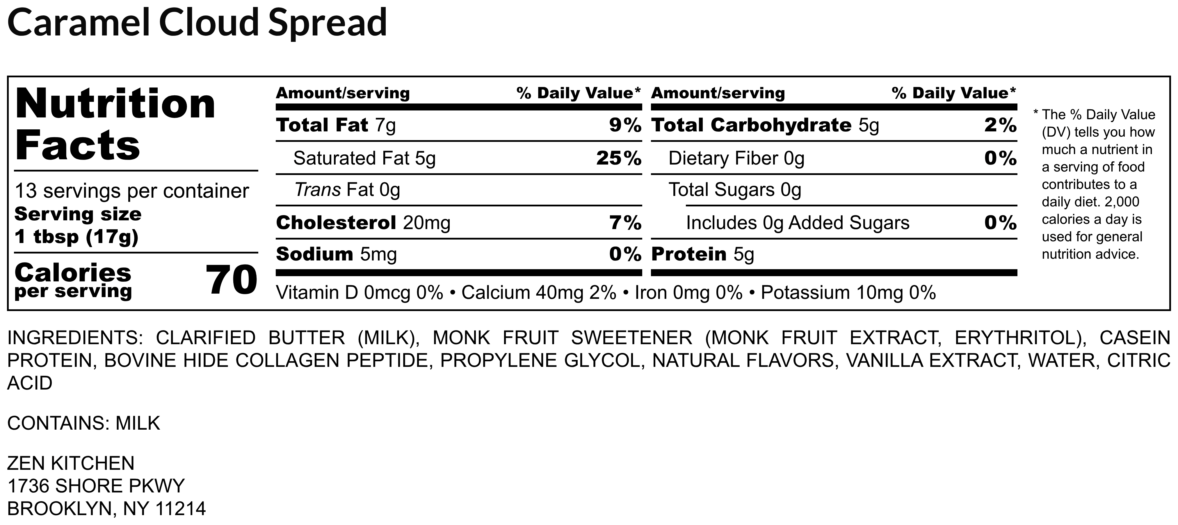 Nutrition Facts