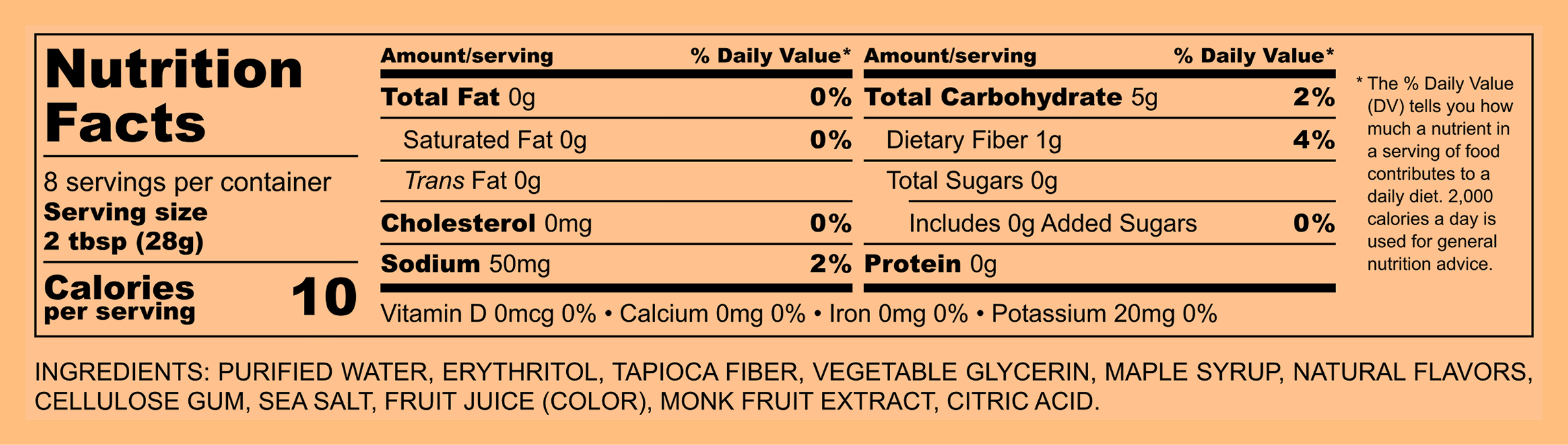 Nutrition Facts